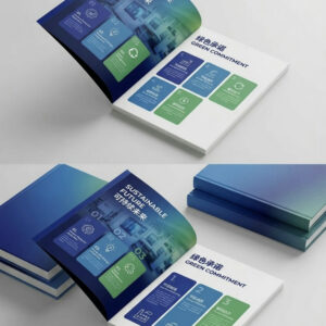 Custom Paper Coated Offset Printing Brochures FY104