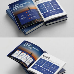 Alternative view of Custom Paper Coated Offset Printing Brochures FY104