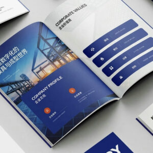 Custom Paper Coated Offset Printing Brochures FY104 - Image 5