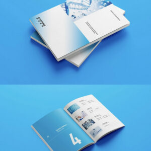 Offset Printing Film Manufacture Fold Brochure FY105