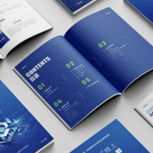 Custom Folded Booklet Paper Printing Pamphlet FY108