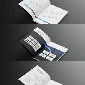 Custom Business Marketing Brochure Factory Design FY110 - Image 5