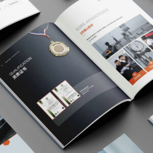 Alternative view of Company Catalog Brochure Flyer Customize Printing  FY111