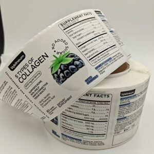 Custom Adhesive Vinyl Sticker Cosmetic Bottle Roll Label FY301 - Image 5