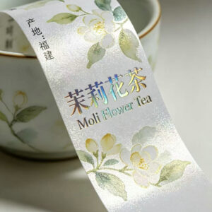 Custom Printed Roll Stickers Waterproof Labels for Drinks FY303