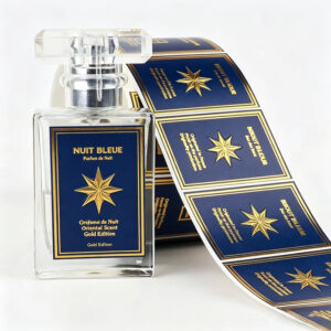Alternative view of Custom Waterproof Luxury Perfume Bottle Roll Label Sticker FY309