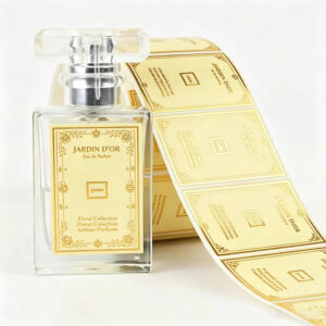 Custom Waterproof Luxury Perfume Bottle Roll Label Sticker FY309 - Image 3