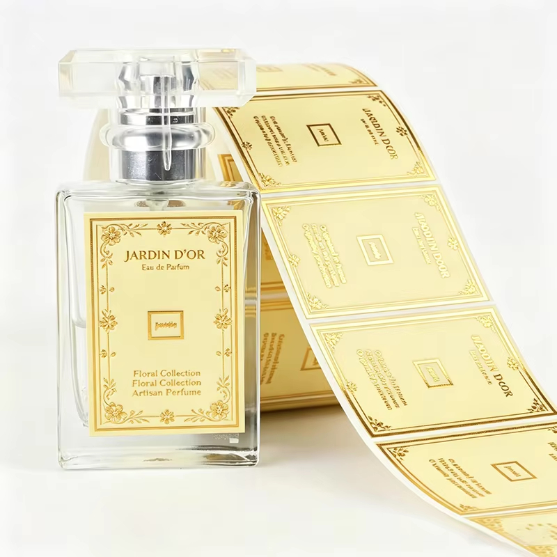 Custom Waterproof Luxury Perfume Bottle Roll Label Sticker FY309 - Image 3